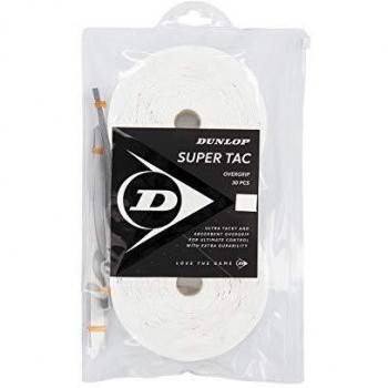 Dunlop 10298363 Grip de Tenis, Unisex-Adult, Blanco, Talla Única