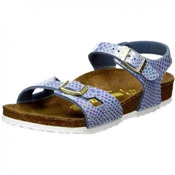 Birkenstock Rio, Sandalias para Niñas, Azul