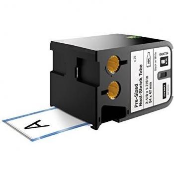 Etiquetas Dymo XTL 25 unidades termoretráctiles 54 mm x 47 mm negro sobre blanco