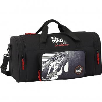 El Niño Tarifa Bolsa de Deporte Infantil, 55 cm, Gris / Negro