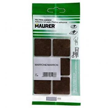 Juego 50 Fieltro Adhesivo Marrón mm 30 x 30 PZ 6 Ferramenta Cuna – Pies