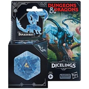 Hasbro Dungeons & Dragons Dicelings Displacer Beast Figura Azul