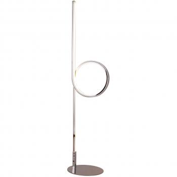 Lámpara de Mesa LED Integrada LOOP Cromada 65 cm 9,5W 3000-3200K