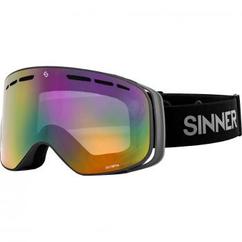 Sinner Olympia SIGO-174 21-58 Standard Lentes de Sol Para Hombre Grises y Sinner Máscara Esquí Olympia