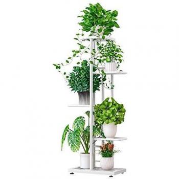 Zzbiqs Soporte de metal para macetas de 5 animales, para decoración interior y exterior