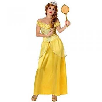 ATOSA disfraz princesa de cuento amarillo mujer adulto XL