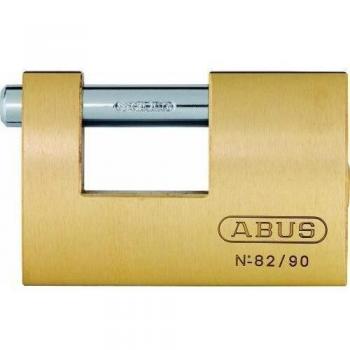 Abus 82/90 KA8521 - Candado rectangular de latón 90mm llaves iguales
