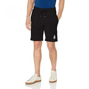 Volcom Deadly STNS FLC SHT Shorts, Hombre, Black, L