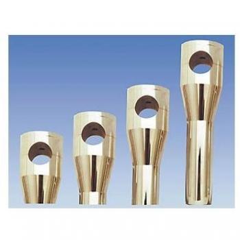 RITZ Alu-Riser Hueso Grande Pulido 75 mm Plata Unisex