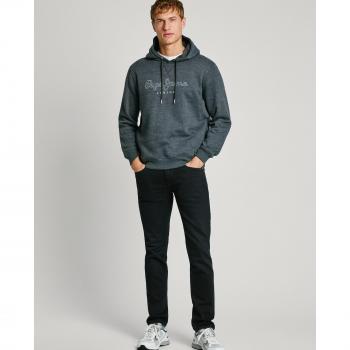 Pepe Jeans Slim Fit Black Denim Pants Model Hatch PM206322XF12-000 for Men