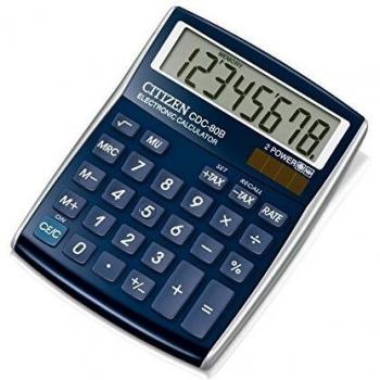 Citizen CDC-80 BLUE - Calculadora, color azul
