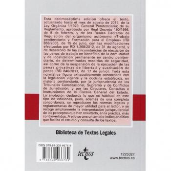 Legislación Penitenciaria - Edición 16