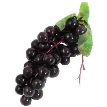 SODIAL(R) Uvas Fruta de Simulacion Plastico Blando Decoracion de Casa