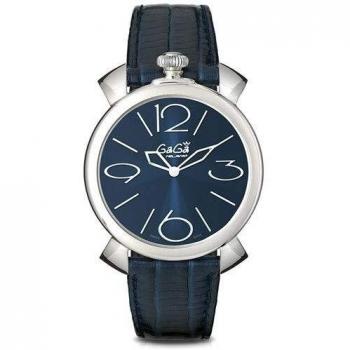 Gaga' Milano Reloj Analógico para Mujer de Cuarzo con Correa en Cuero 5090-04 BL