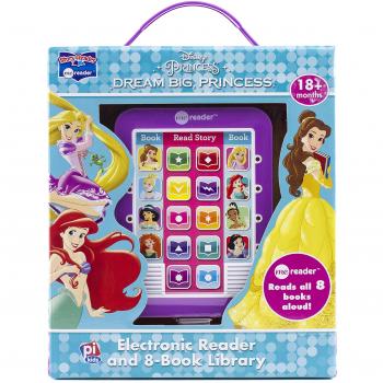 Disney Princess Ariel, Rapunzel, Belle, and More!- Dream Big Princess Me Reader and 8-Book Library - PI Kids