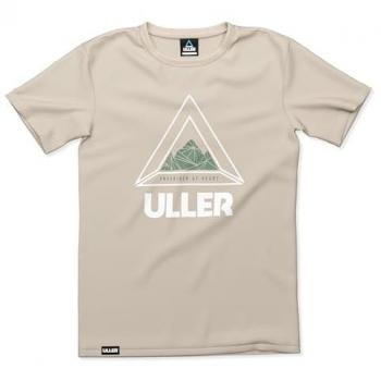 Camiseta de Manga Corta Uller Rocky Beige para Hombre