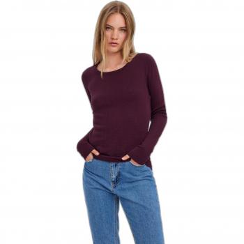 Vero Moda Women's Organic Cotton Regular Fit O-Neck Sweater Care Structure