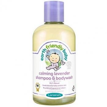 Earth Friendly Baby Champú calmante de lavanda y gel para el cuerpo - 250ml