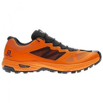 SALOMON Men's X Alpine/pro Competition Running Shoes, Black Orange, 10.5 UK