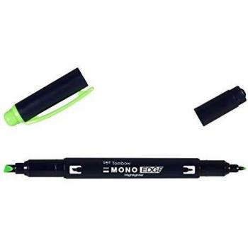 Rotulador Fluorescente MONO Edge Doble Punta Tombow Verde