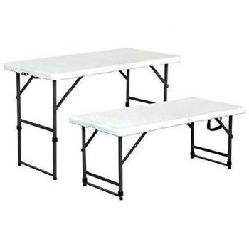 557N16 - Mesa Pol Plegable Con Asa 120X59X72 C