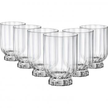 Set de Vasos Bormioli Rocco Florian Transparente 6 Unidades Vidrio 375 ml