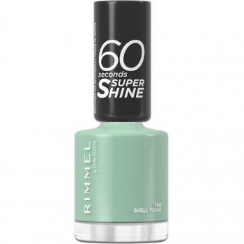 Rimmel 60 Seconds Super Shine Nail Polish Shade 154 Shell Yeah 8 ml
