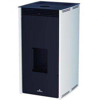 Estufa de Pellet de 11 kW Sin Electricidad Color Marfil Modelo FREE-11-MF