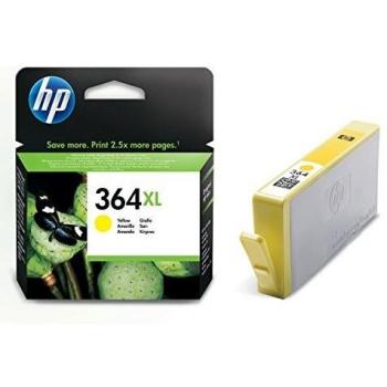 HP Cartucho de Tinta Amarilla HP 364XL 364 Ink Cartridges, De 5 a 50 ºC, 107 x 24 x 115 mm, 0.05 kg