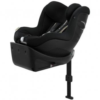 Cybex Sirona Gi i-Size Plus Moon Black - Silla de coche con sistema de seguridad avanzado para niños de 61 a 105 cm