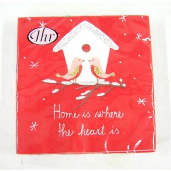 Ideal Home Range ' el hogar es donde está el corazón'es servilletas de papel