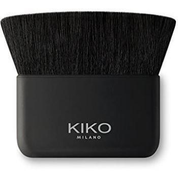 Kiko Milano - Brocha facial y corporal con 14 fibras sintéticas para aplicar polvos faciales y corporales