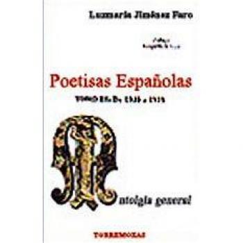 Poetisas Españolas. Antología General Tomo I. Hasta 1900