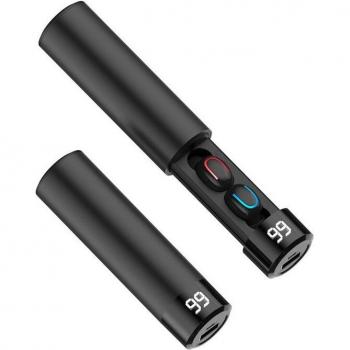 Auriculares Inalámbricos Estéreo 3D Bluetooth 5.0 con Doble Micrófono, Deportivos, Impermeables y Emparejamiento Automático