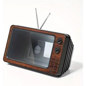 Ampliador de Pantalla Lupa Klack Retro 12 Pulgadas Marrón para Teléfono Móvil