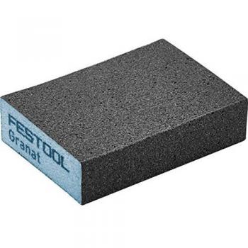 Festool hojas de lija bloque granito 69 x 98 x 26 mm, grano 60, conjunto de 6, 101126271