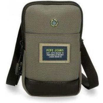 Bandolera porta movil Pepe Jeans Leighton caqui