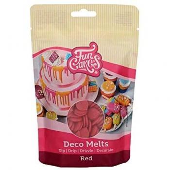 FunCakes Deco Melts Rojo - AZO Free 250 g