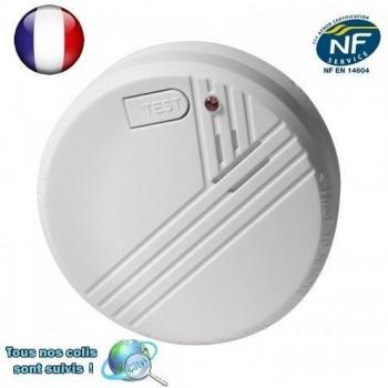 Housegard-Detector de humo y CE 14604 Garantía de 5 años, pila incluida