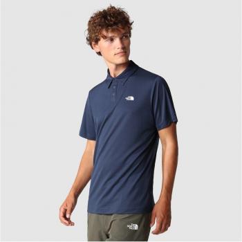 Polo de hombre TANKEN The North Face, camiseta montaña manga corta, color marino, talla S