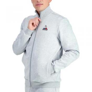 Sudadera Le Coq Sportif Essentials Nº4 Full Zip Gris Claro XXL