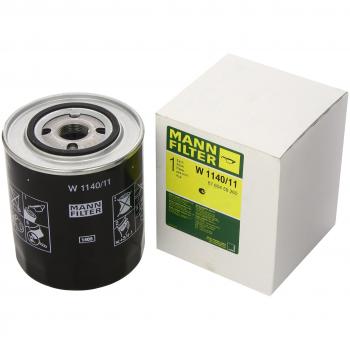 Original MANN-FILTER Filtro de Aceite W 1140/11 - Para maquinaria industrial, agrícola y de construcción