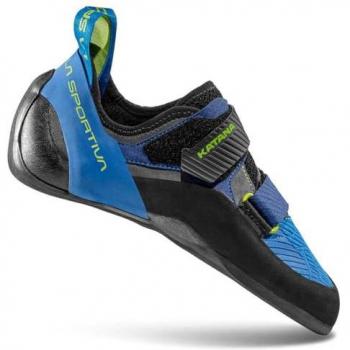 Pies de gato La Sportiva Katana Velcro hombre negro azul 43.5