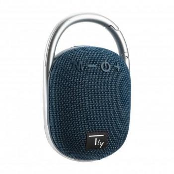Mini Altavoz Bluetooth V5.3 Portátil con Luces LED y Manos Libres - 5W Azul