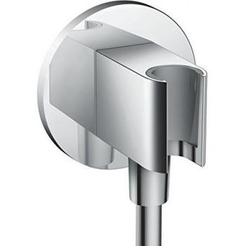 Hansgrohe 26487000 Porter'S fixfit toma de agua, con soporte de ducha, cromo