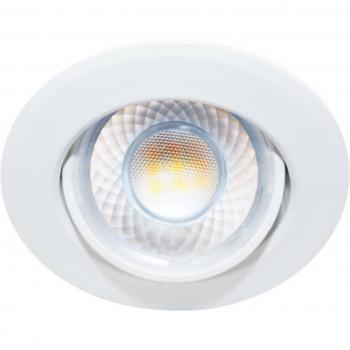 Foco empotrado LED Dekto 7,8 cm 38° 8W Ra90 2.700K