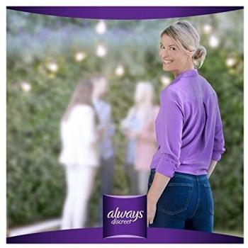 Compresas Always Discreet Small Plus para Incontinencia - Paquete de 16 Unidades