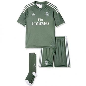 adidas H GK y KIT Conjunto Equipación Línea Real Madrid Temporada 2017/2018,  Unisex,  Verde