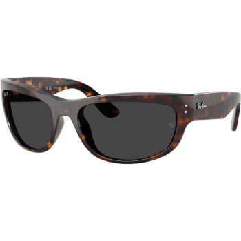 Ray-Ban RB2289 Mega Balorama Polarized Sunglasses, Color 902/48, Unisex, Tortoiseshell, Size 60