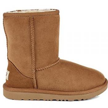 UGG® Toddlers' Classic II Boot Sheepskin Classic Boots in Brown, Size 9T